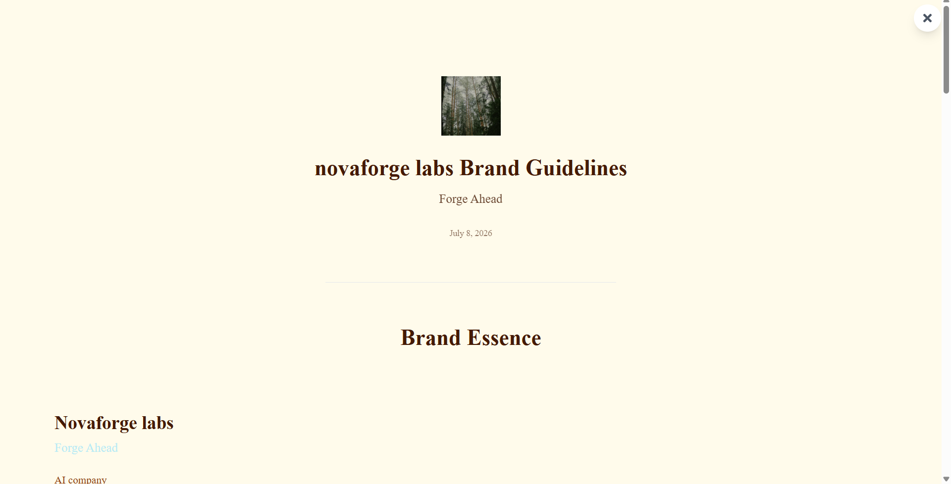 The Full Preview of the guideline